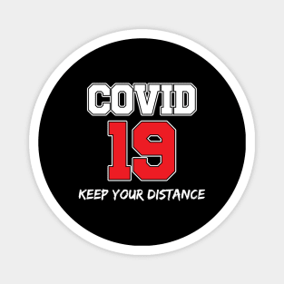 Covid19 Social Distancing Magnet